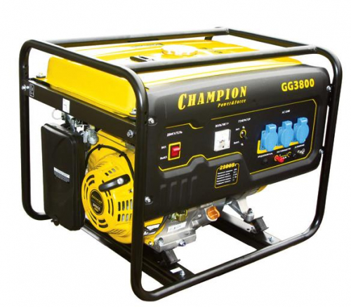 Генератор CHAMPION GG3300 по доступной цене в Казани. Не теряйте времени и заказывайте у нас прямо сейчас! Надежное качество и выгодные условия ждут вас.